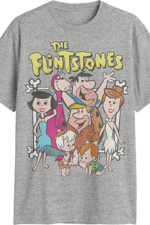Group Photo Flintstones T-Shirt