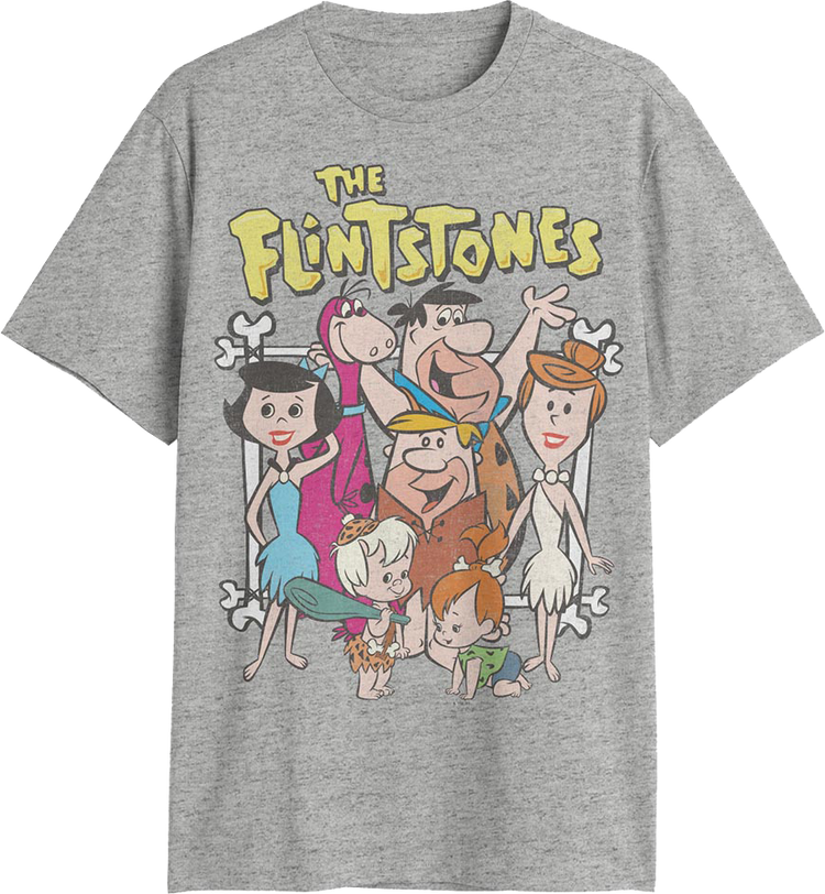 Group Photo Flintstones T-Shirt