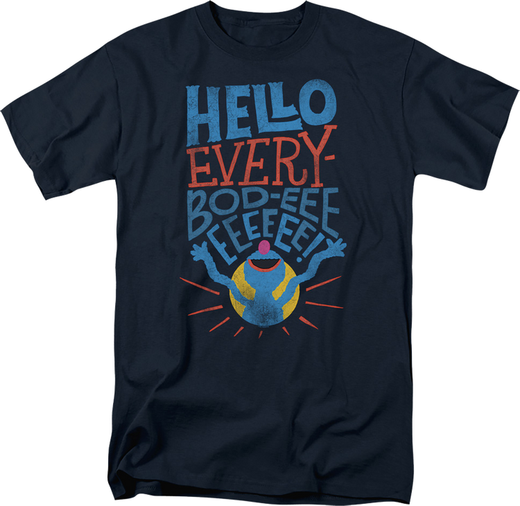 Grover Hello Sesame Street T-Shirt