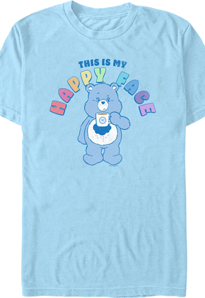 Grumpy Bear This Is My Happy Face Care Bears T-Shirt