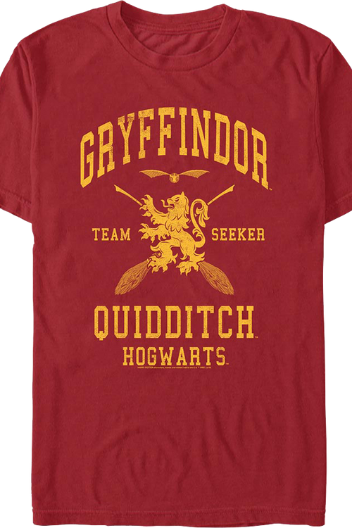 Gryffindor Quidditch Harry Potter T-Shirt