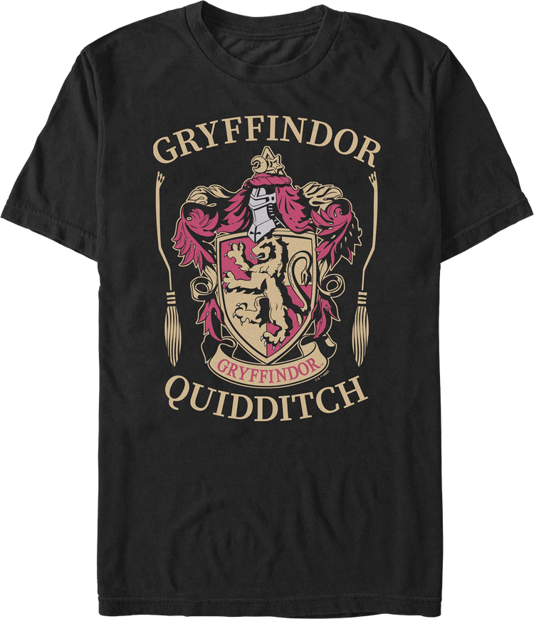 Gryffindor Quidditch Crest Harry Potter T-Shirt