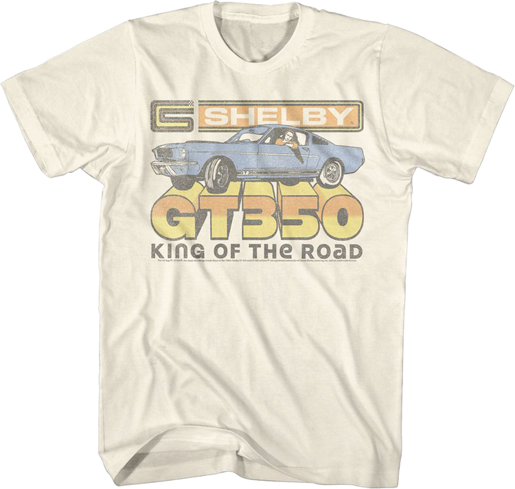 GT350 King Of The Road Shelby T-Shirt
