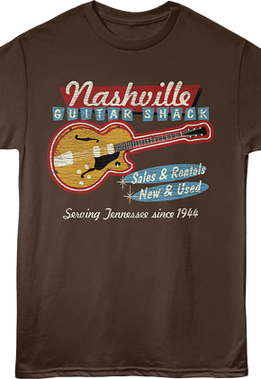 Guitar Shack Nashville Tennessee T-Shirt