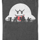 Halloween Boo Ghost And Silhouettes Super Mario Bros. T-Shirt thumbnail