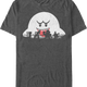Halloween Boo Ghost And Silhouettes Super Mario Bros. T-Shirt thumbnail