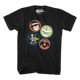 Halloween Stickers Scratch N Sniff T-Shirt thumbnail