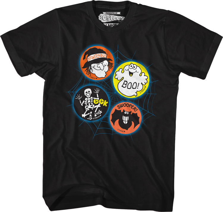Halloween Stickers Scratch N Sniff T-Shirt