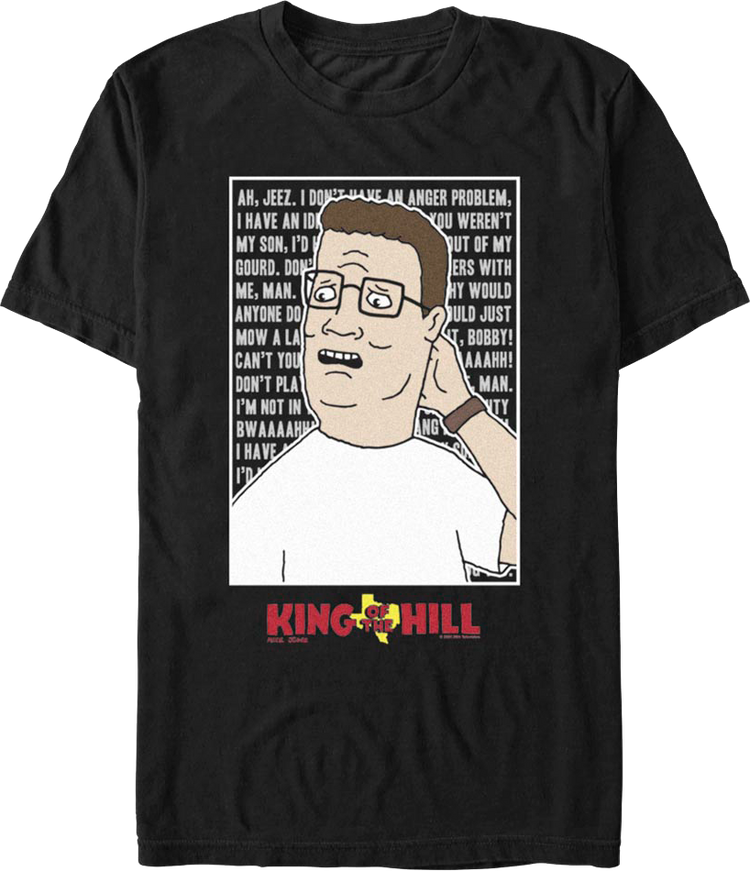Hank Hill Catchphrases King of the Hill T-Shirt