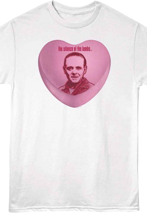 Hannibal Lecter Candy Heart Silence of the Lambs T-Shirt