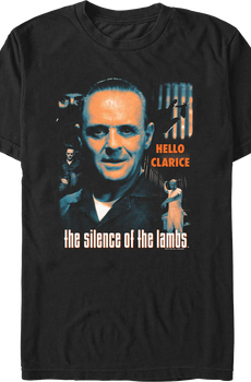 Hannibal Lecter Hello Clarice Silence of the Lambs T-Shirt