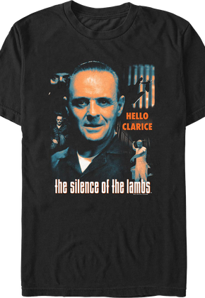Hannibal Lecter Hello Clarice Silence of the Lambs T-Shirt
