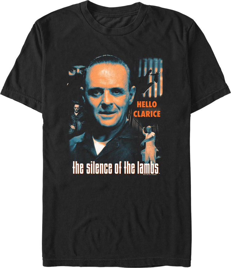 Hannibal Lecter Hello Clarice Silence of the Lambs T-Shirt