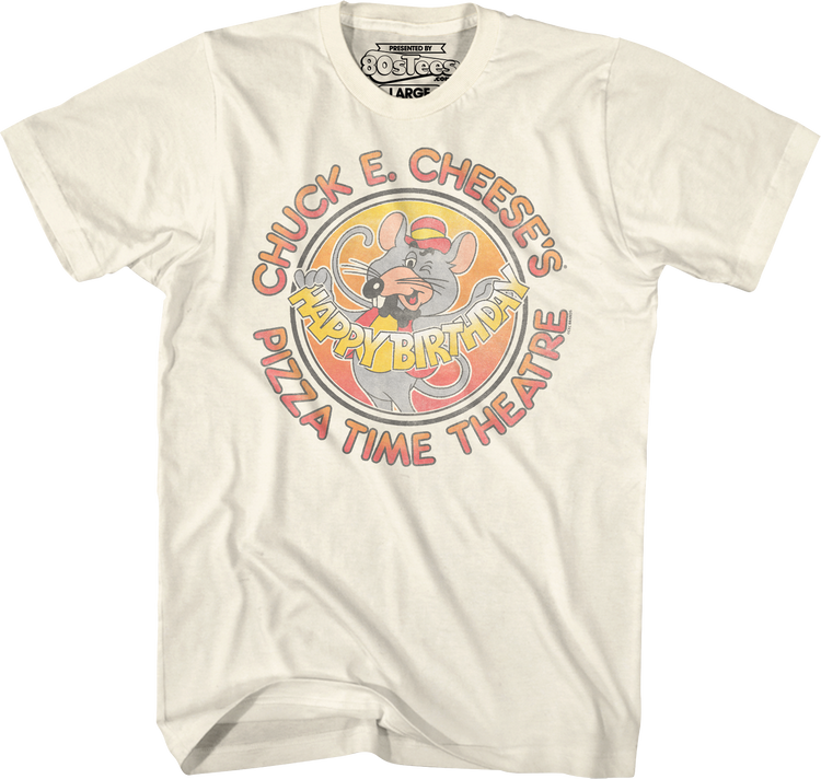 Happy Birthday Chuck E. Cheese T-Shirt