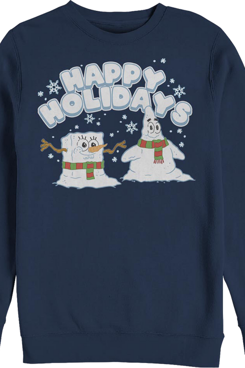 Happy Holidays SpongeBob SquarePants Sweatshirt