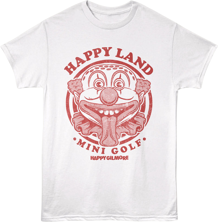 Happy Land Clown Happy Gilmore T-Shirt