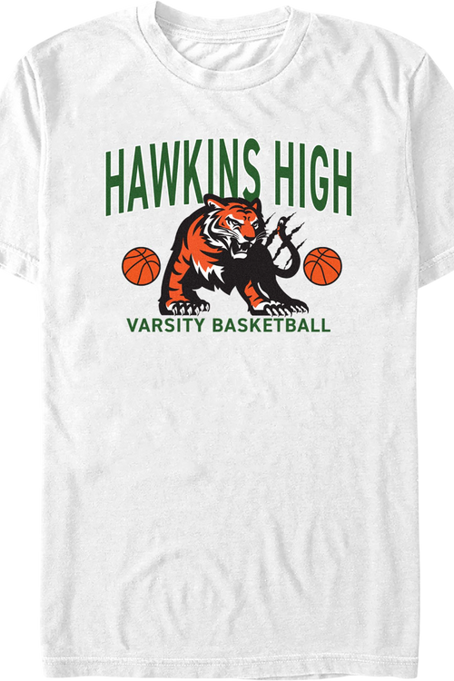 Hawkins High Varsity Basketball Stranger Things T-Shirt