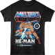 He-Man Lightning Bolt Collage Masters of the Universe T-Shirt thumbnail