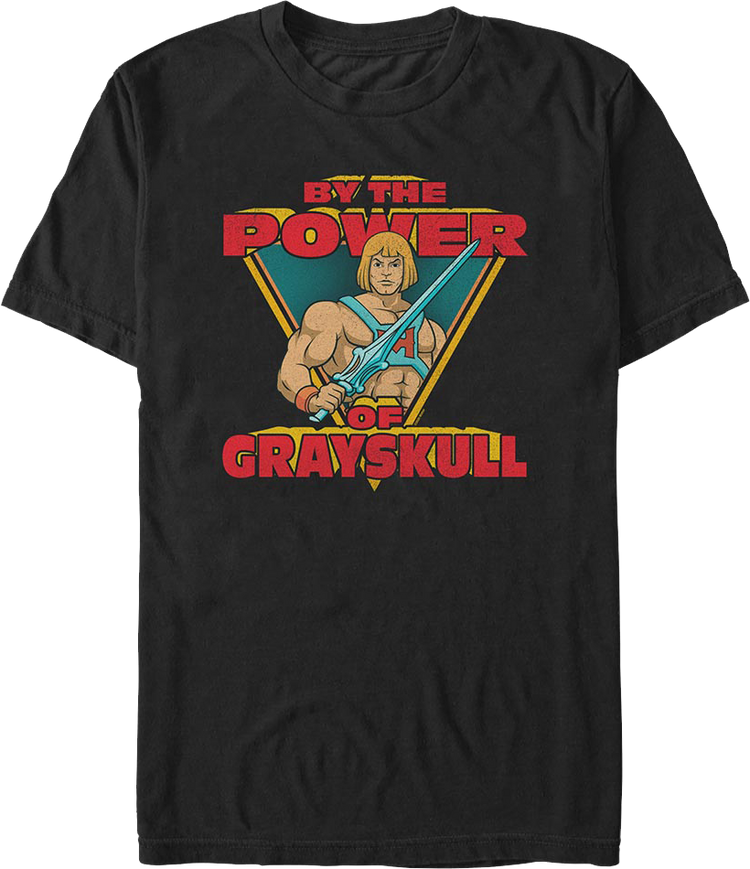 He-Man Power Of Grayskull Pose Masters Of The Universe T-Shirt