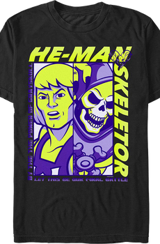He-Man vs. Skeletor Final Battle Masters Of The Universe T-Shirt