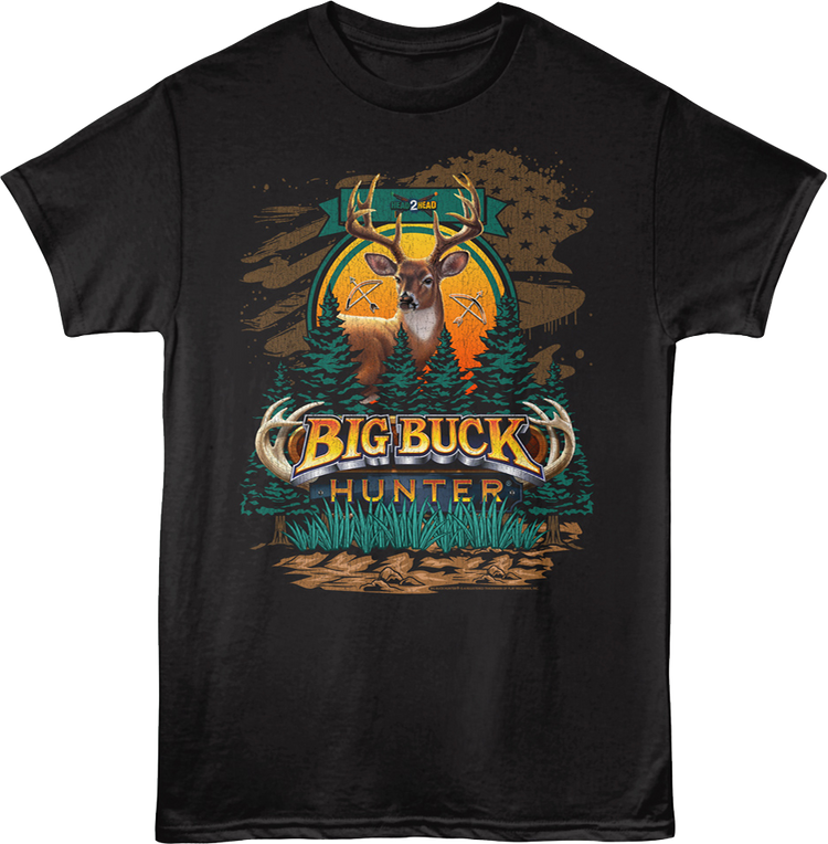 Head 2 Head Big Buck Hunter T-Shirt