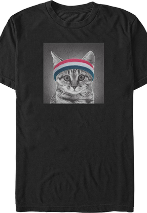 Headband Cat T-Shirt