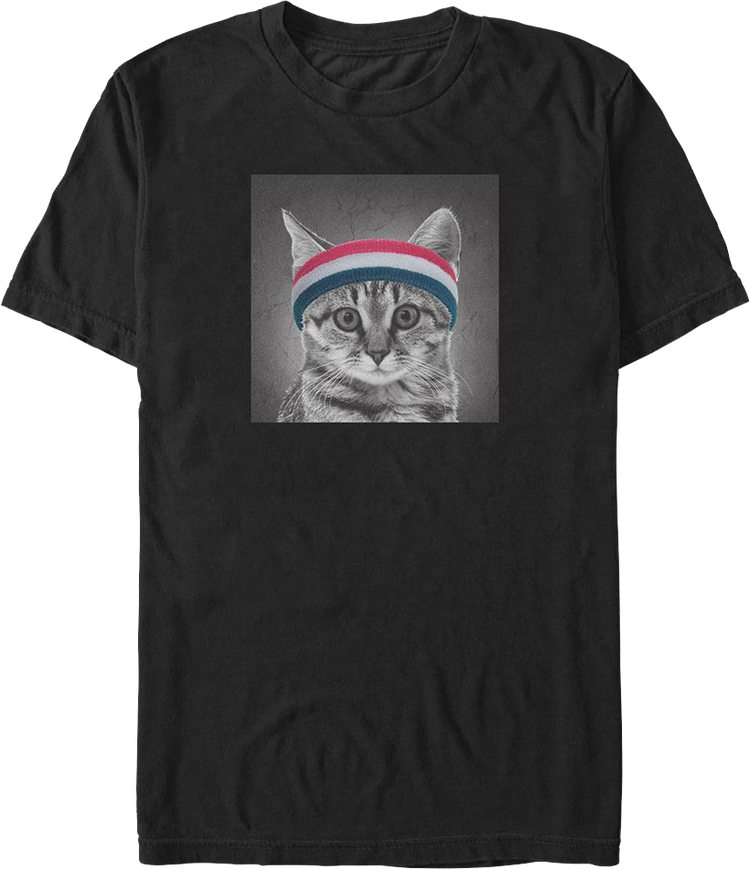 Headband Cat T-Shirt