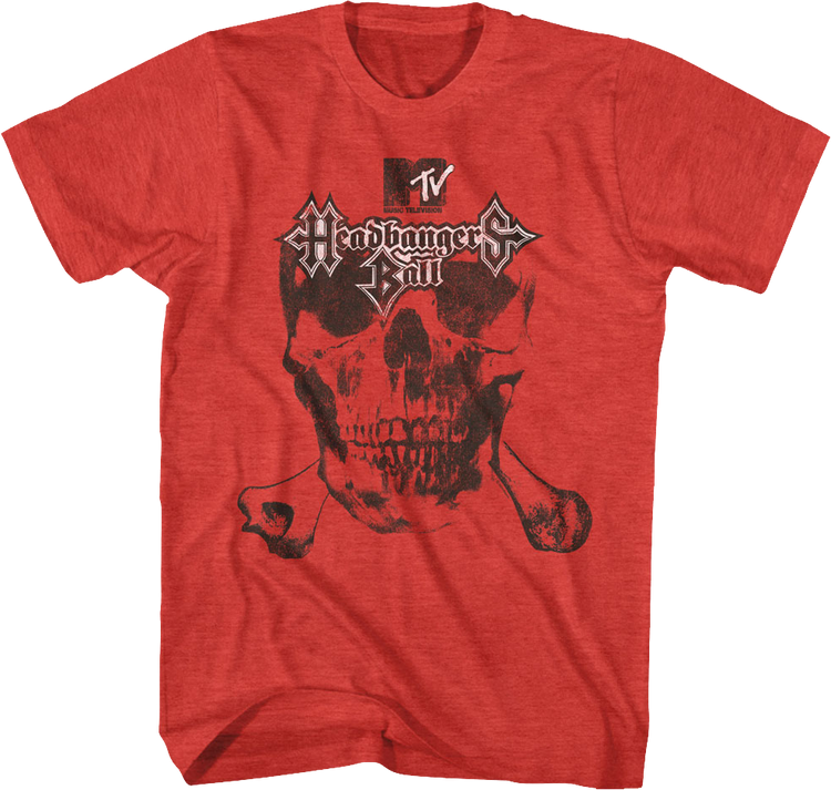 Headbangers Ball Skull MTV Shirt
