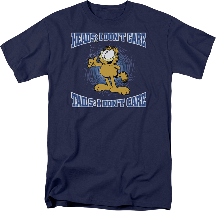 Heads Or Tails Garfield T-Shirt