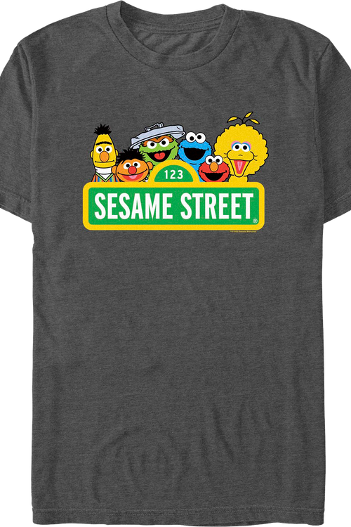 Heads & Sign Sesame Street T-Shirt