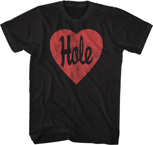 Heart Logo Hole T-Shirt