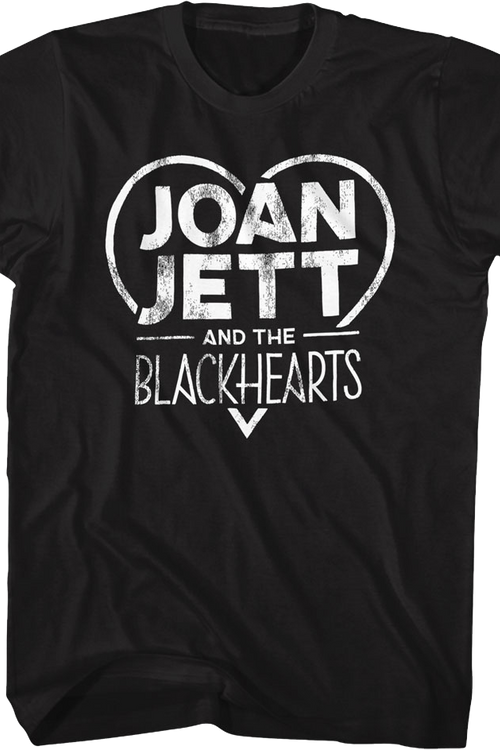 Heart Logo Joan Jett And The Blackhearts T-Shirt