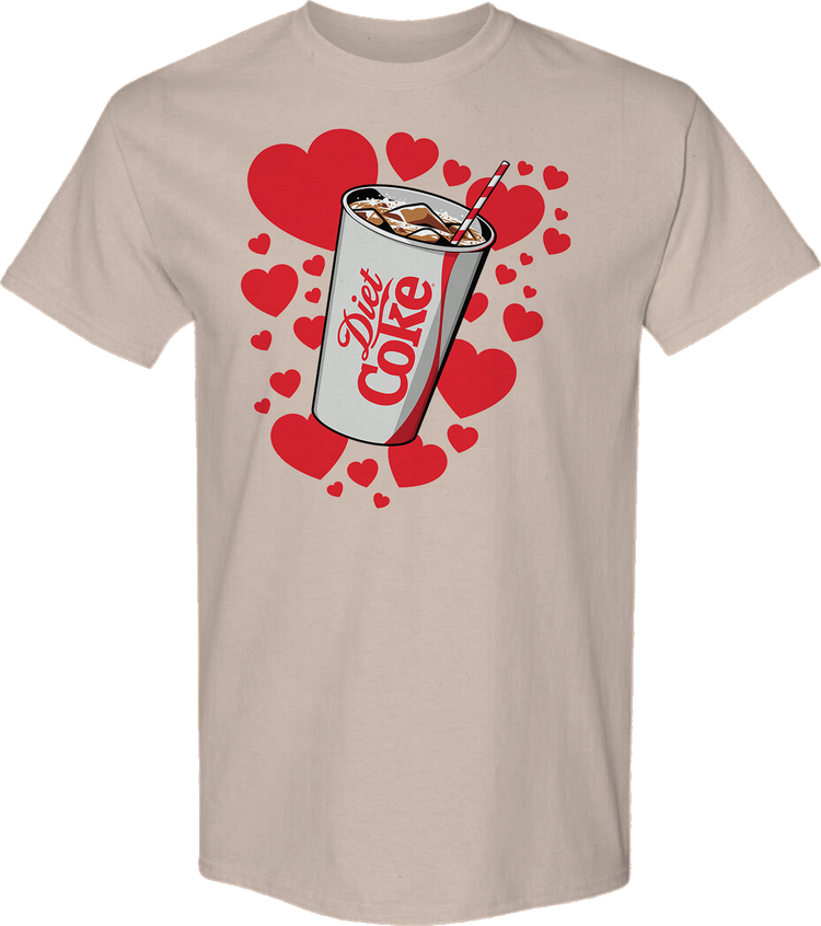 Hearts Diet Coke T-Shirt