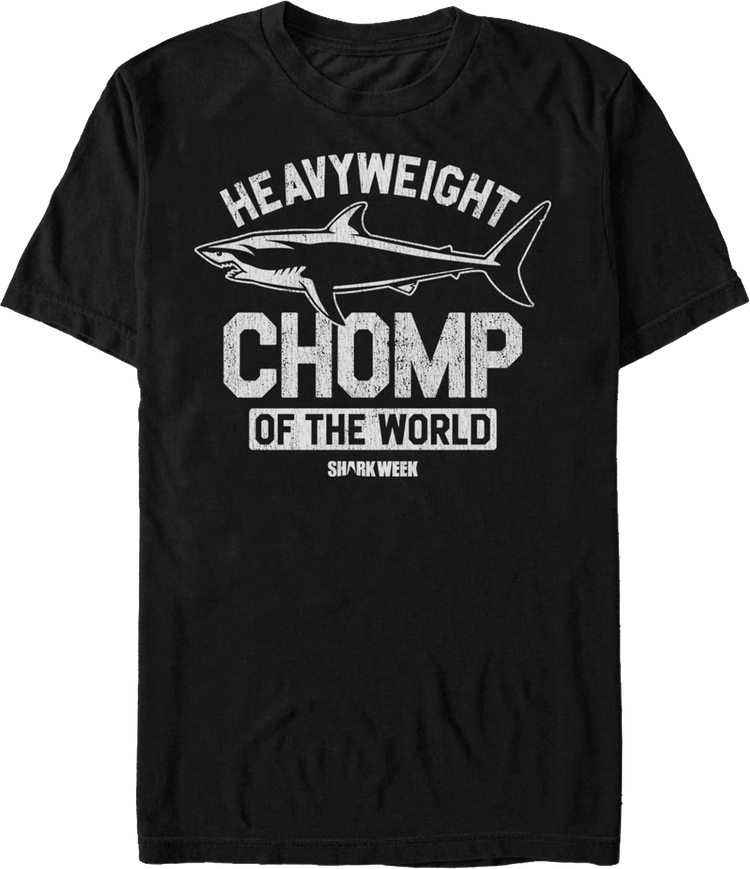 Heavyweight Chomp Of The World Shark Week T-Shirt