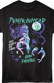 Hell Walks The Earth Pumpkinhead T-Shirt
