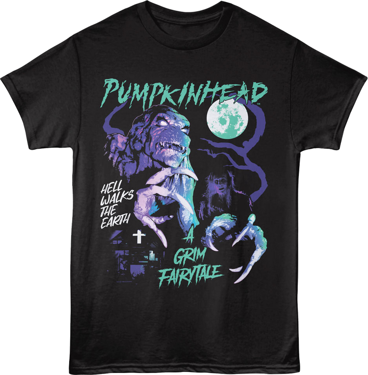 Hell Walks The Earth Pumpkinhead T-Shirt