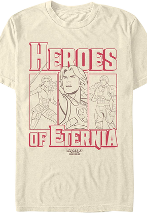 Heroes Of Eternia Masters Of The Universe T-Shirt