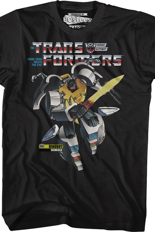 Heroic Dinobot Grimlock Transformers T-Shirt