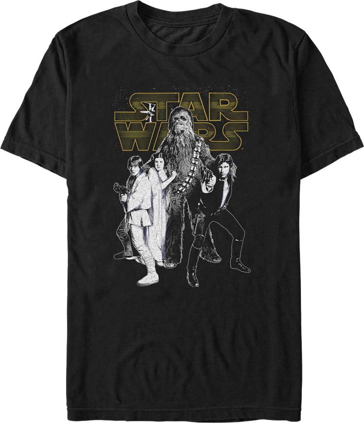 Heroic Poses Star Wars T-Shirt