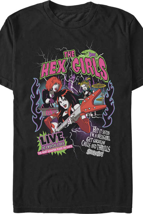 Hex Girls Poster Scooby-Doo T-Shirt