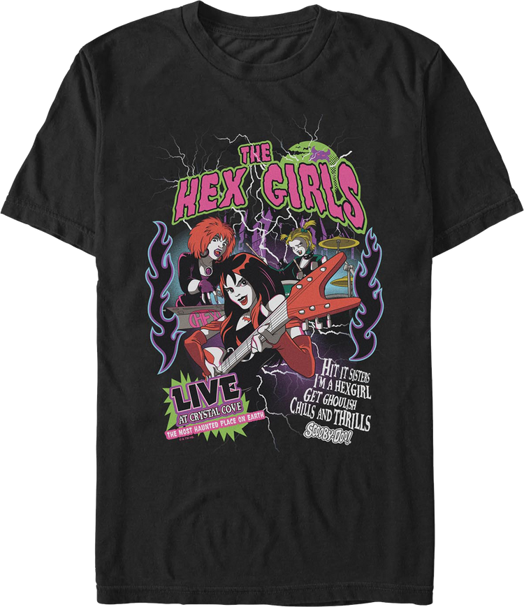 Hex Girls Poster Scooby-Doo T-Shirt