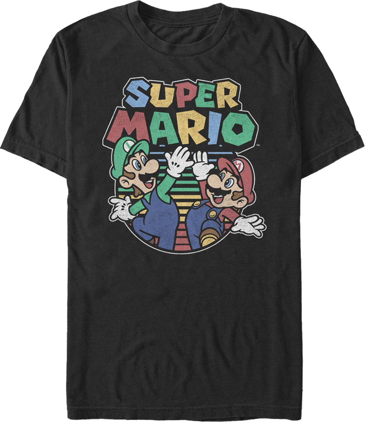 High Five Super Mario Bros. T-Shirt