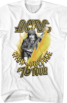 High Voltage '76 Tour ACDC T-Shirt