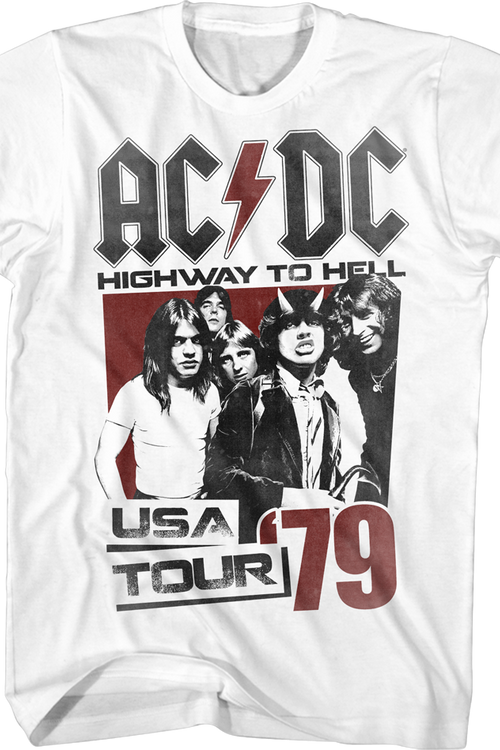 Highway To Hell USA Tour ACDC T-Shirt
