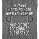 Hit You So Hard Quote Goonies T-Shirt thumbnail