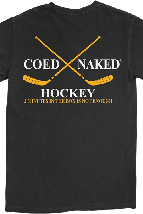 Hockey Coed Naked T-Shirt