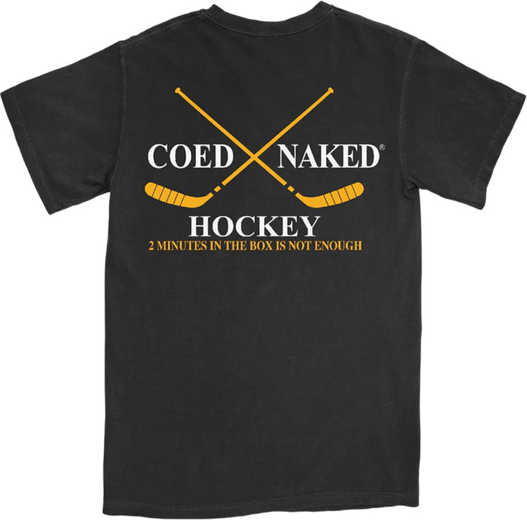 Hockey Coed Naked T-Shirt