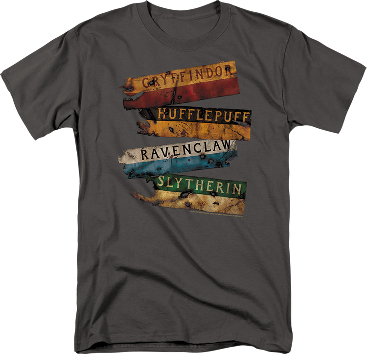 Hogwarts Houses Harry Potter T-Shirt