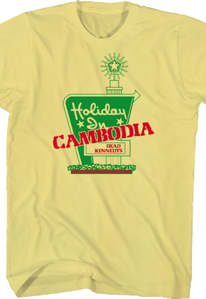 Holiday In Cambodia Dead Kennedys T-Shirt