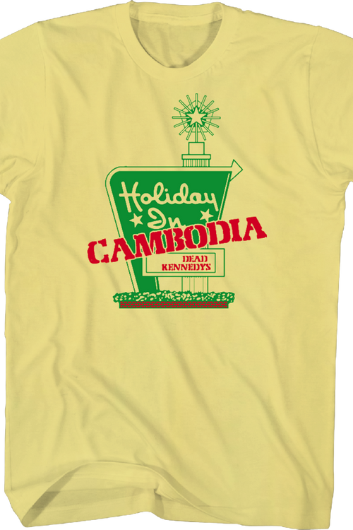 Holiday In Cambodia Dead Kennedys T-Shirt